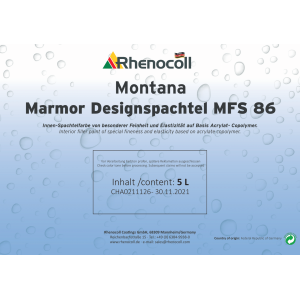 Montana Marmor Designspachtel MFS 86